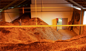 Obecní výtopna na biomasu